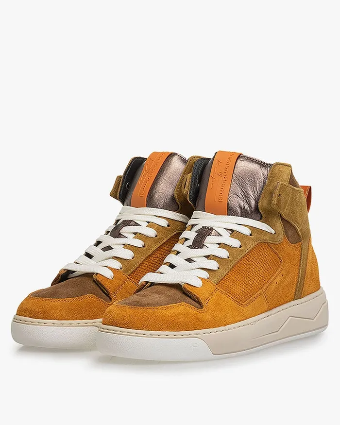 Sneakers Women Floris Van Bommel Iggi Wedge 0117 Suede