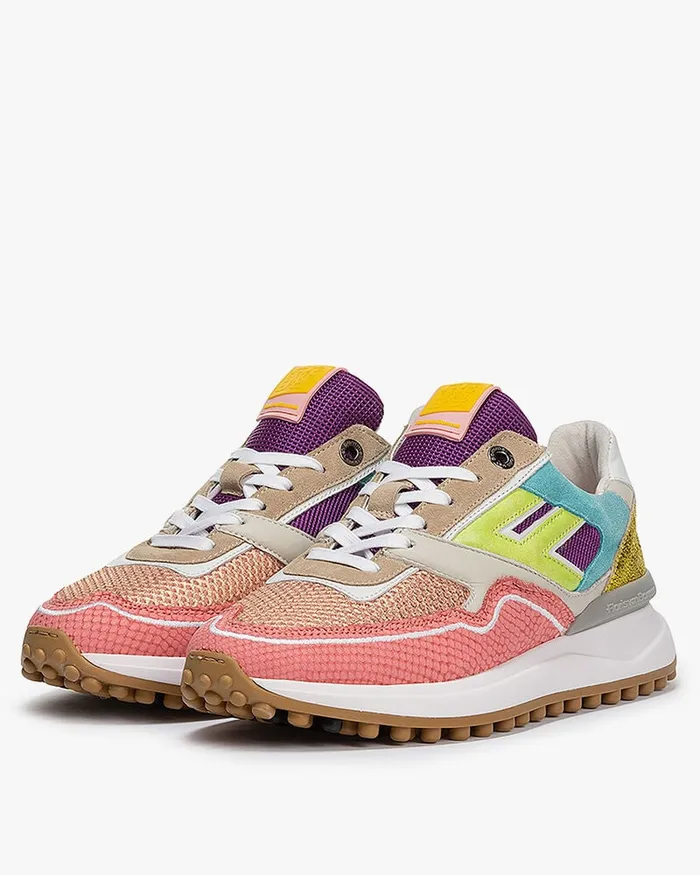 Sneakers Women Floris Van Bommel Noppi 3601 Reptileprint