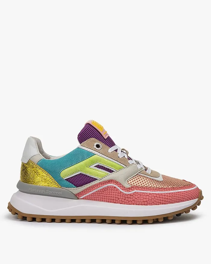 Sneakers Women Floris Van Bommel Noppi 3601 Reptileprint