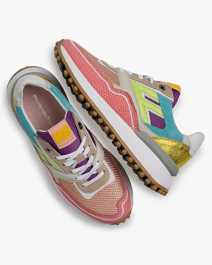 Sneakers Women Floris Van Bommel Noppi 3601 Reptileprint