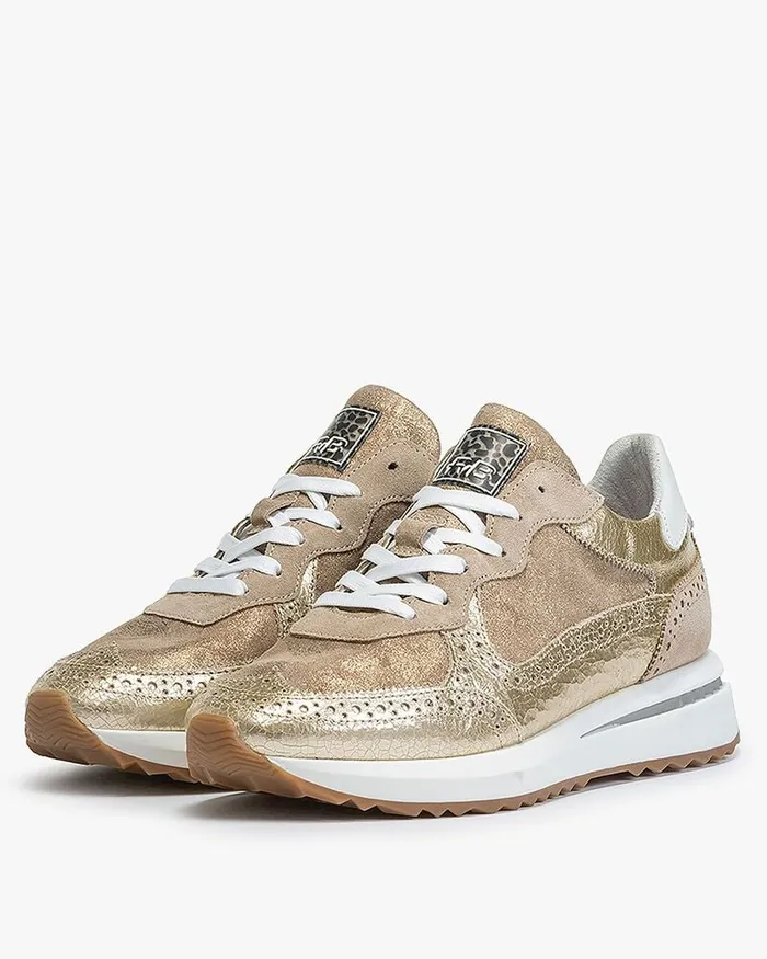 Sneakers Women Floris Van Bommel Sumi 0702 Metallicprint