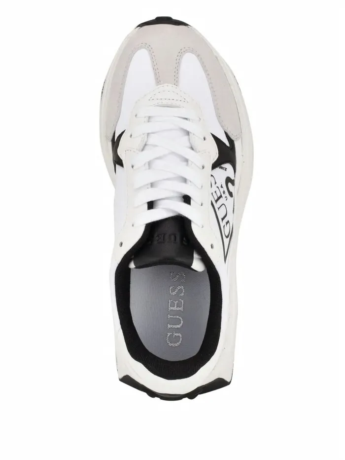 Sneakers Women GUESS Caleb Printed Joggers White 144 Sneakers Women GUESS Caleb Printed Joggers White 144