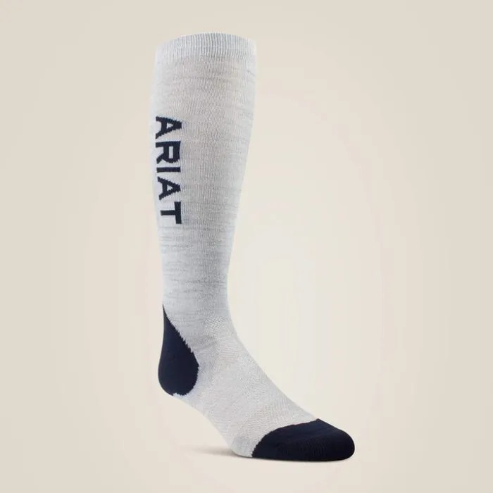 Socks MenWomen Ariat AriatTEK Performance Socks Heather Greynavy