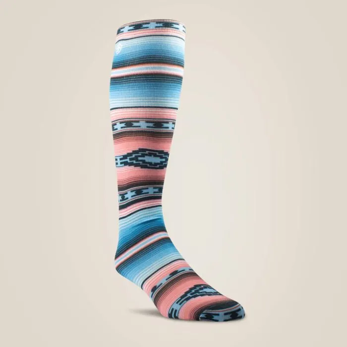 Socks Women Ariat Southwest Flow Knee High Sock 2 Pair Multi Color Pack Socks Women Ariat Southwest Flow Knee High Sock 2 Pair Multi Color Pack
