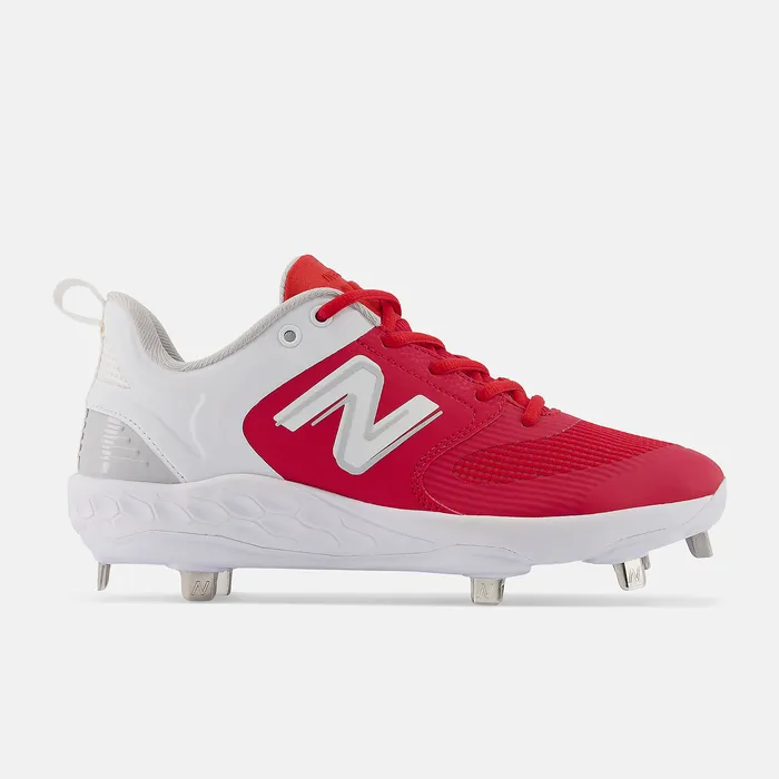 Softball Fresh Foam X Velo v3 Metal Red with White 8211 New Balance Women