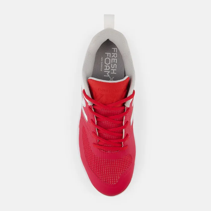 Softball Fresh Foam X Velo v3 Metal Red with White 8211 New Balance Women