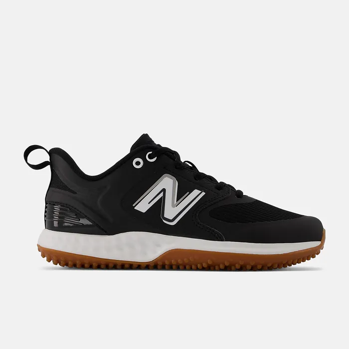 Softball New Balance Women Fresh Foam Velo v3 TurfTrainer Black with White