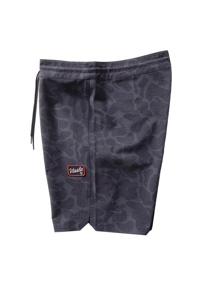 Solid Sets 178243 Boys Boardshort BLACK CAMO Boardshorts Vissla Youth