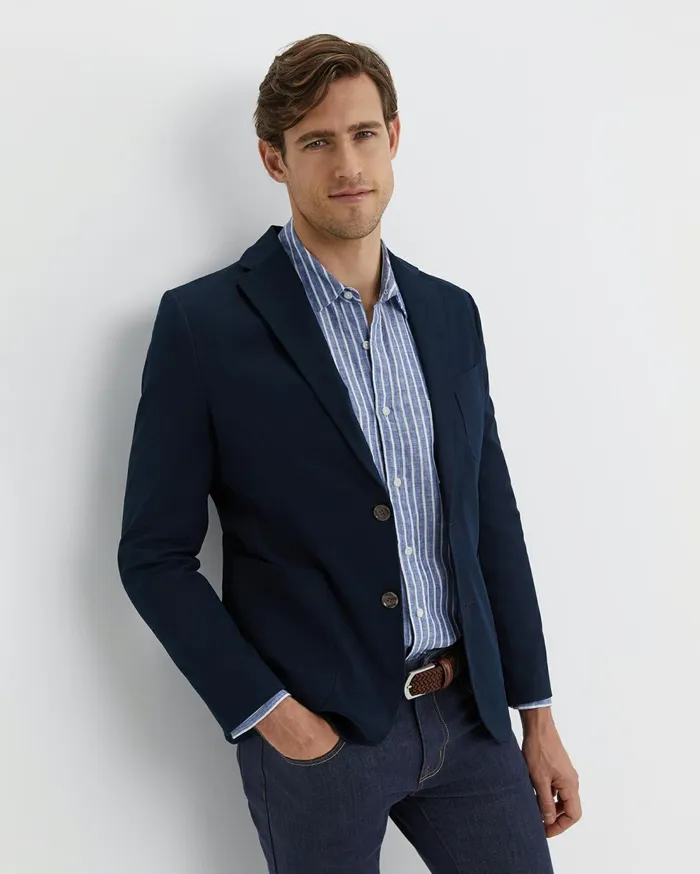 Sportscraft Barton Sports Jacket Navy Men Jackets and Blazers