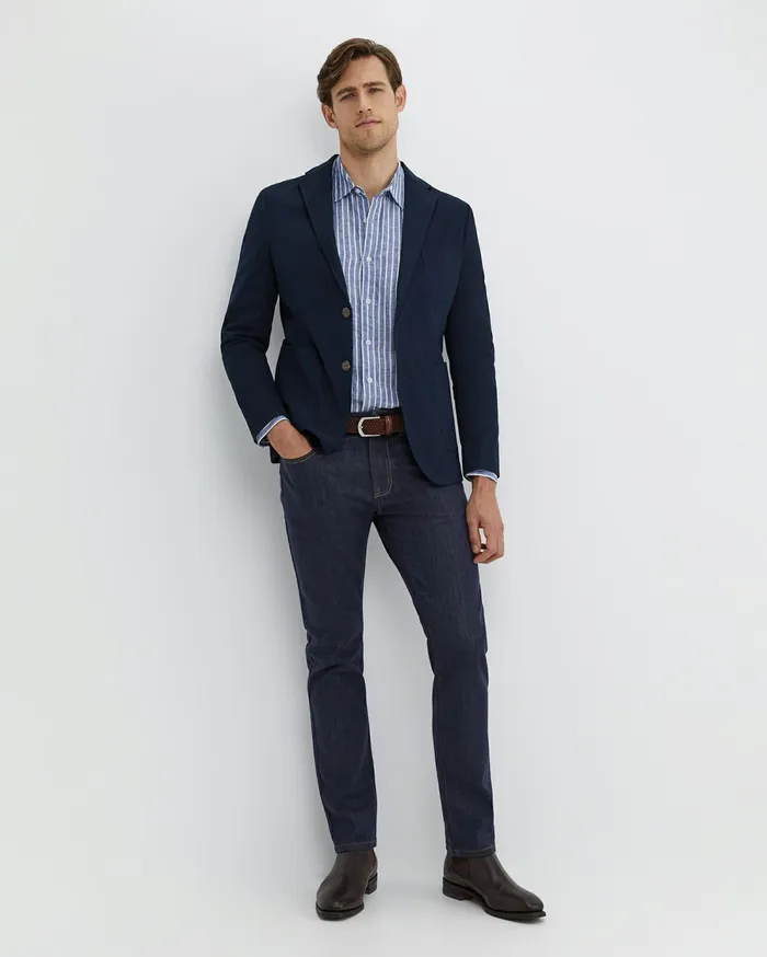 Sportscraft Barton Sports Jacket Navy Men Jackets and Blazers