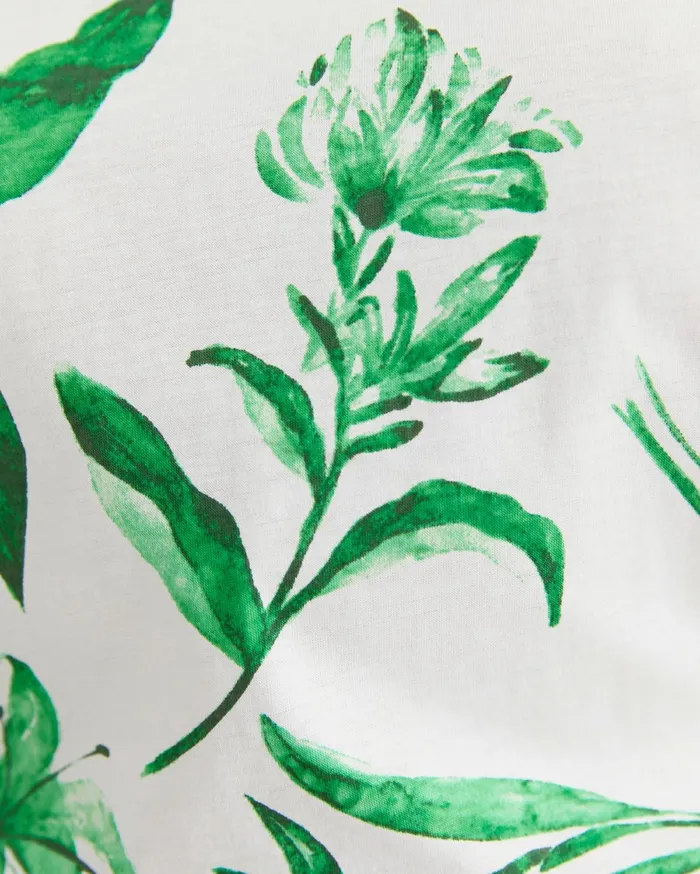 Sportscraft Botanical Mercerised Tee Green Multi Women Tops and Tees