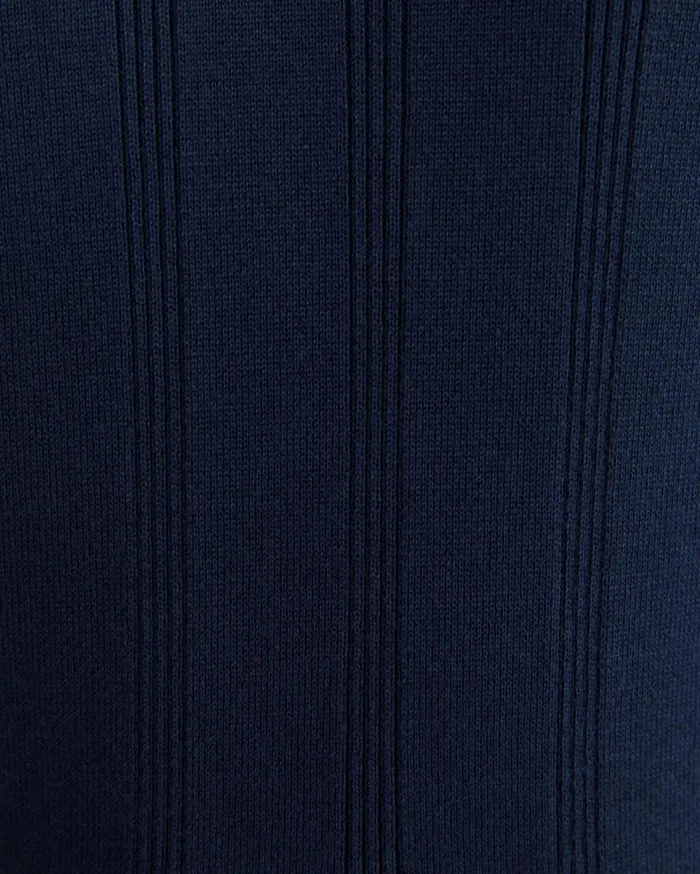 Sportscraft Braddon Knit Polo Navy Men TShirts and Polos