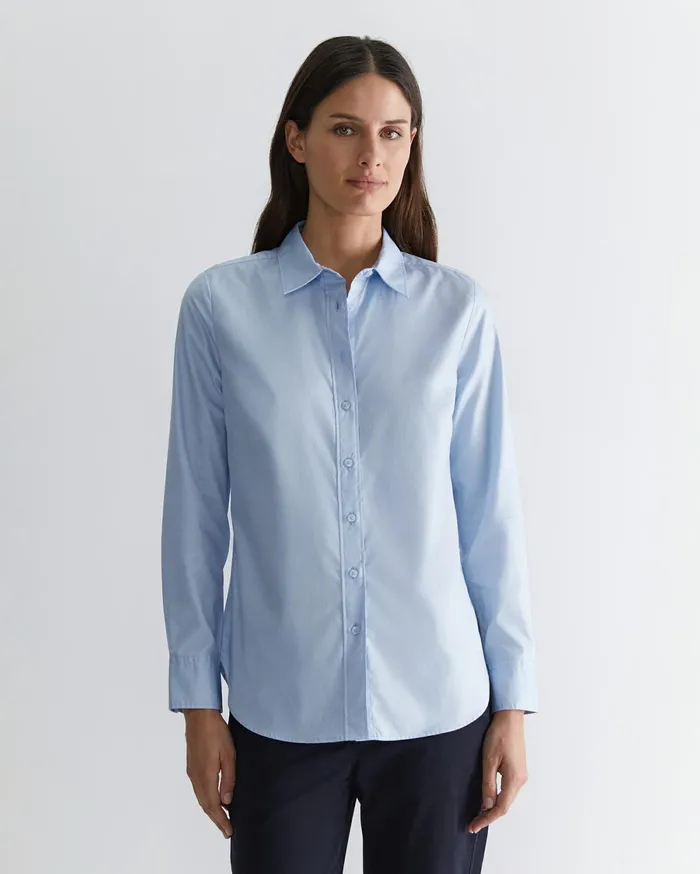 Sportscraft Emily Oxford Shirt Blue Women Shirts