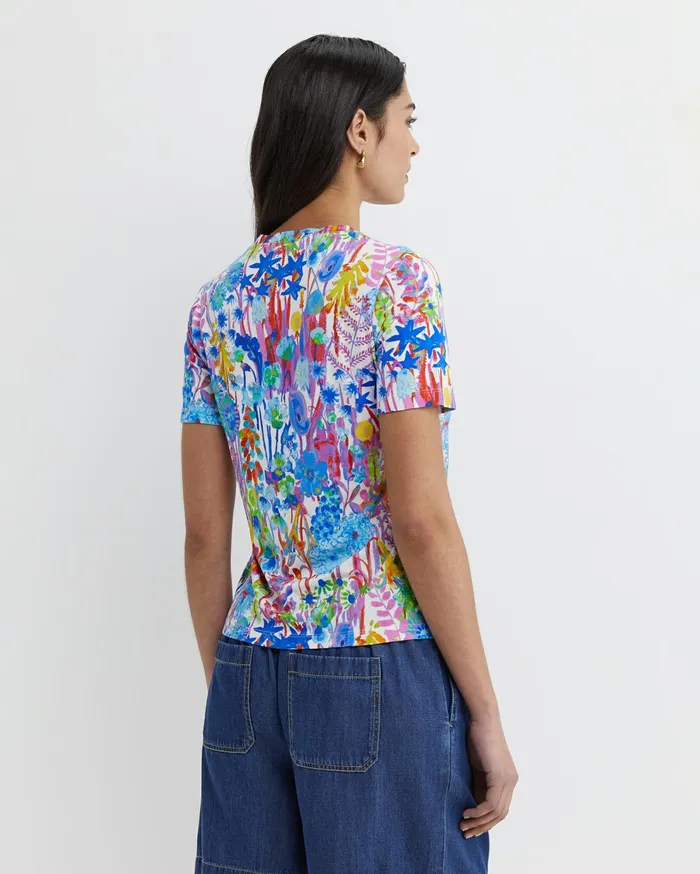 Sportscraft Hampton Liberty Tee Pink Multi Women Tops and Tees