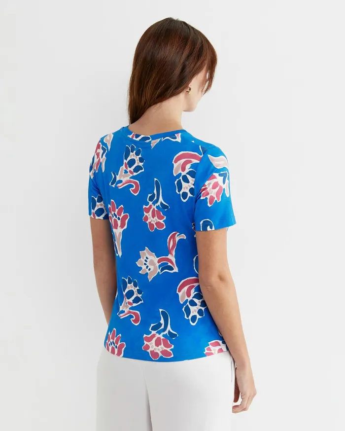 Sportscraft Leighton Liberty Tee Blue Multi Women Tops and Tees