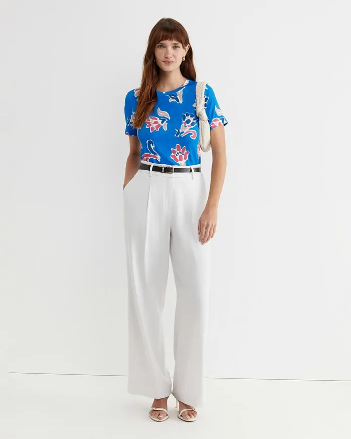 Sportscraft Leighton Liberty Tee Blue Multi Women Tops and Tees