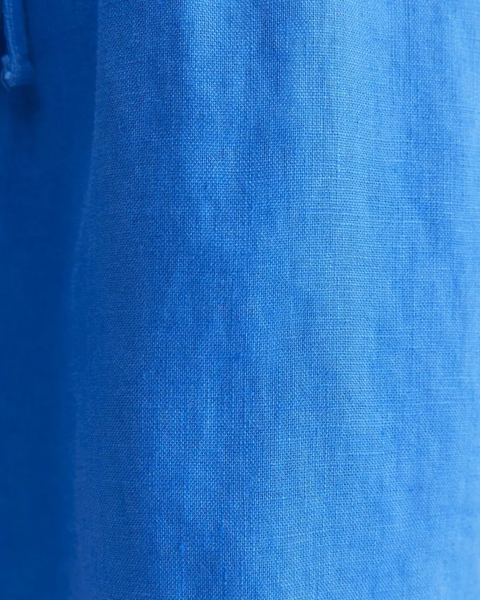 Sportscraft Lulu Blanket Stitch Linen Short Peacock Women Shorts