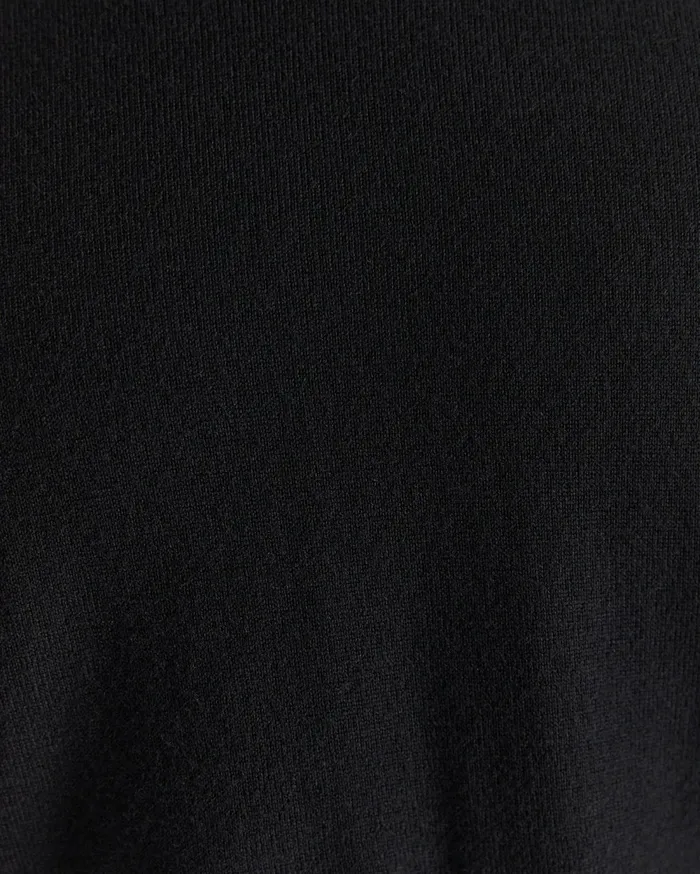Sportscraft Merino Crew Neck Knit Black Men Knitwear
