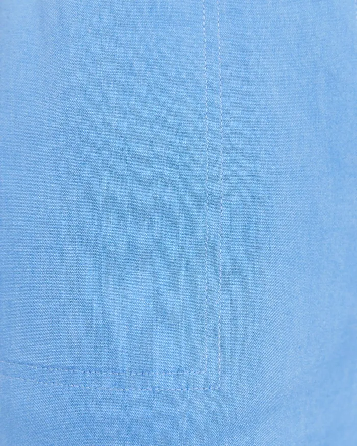 Sportscraft Rosa Crop Linen Pant Moroccan Blue Women Pants