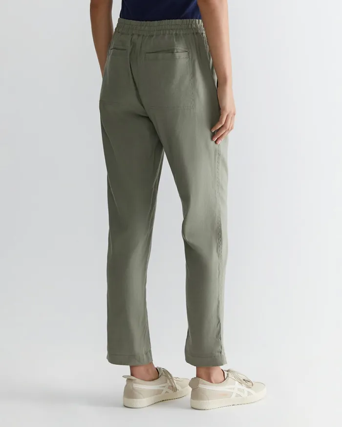 Sportscraft Rosa Linen Pant Khaki Women Pants