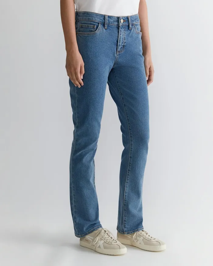 Sportscraft Simone Straight Jean Mid Wash Women Pants