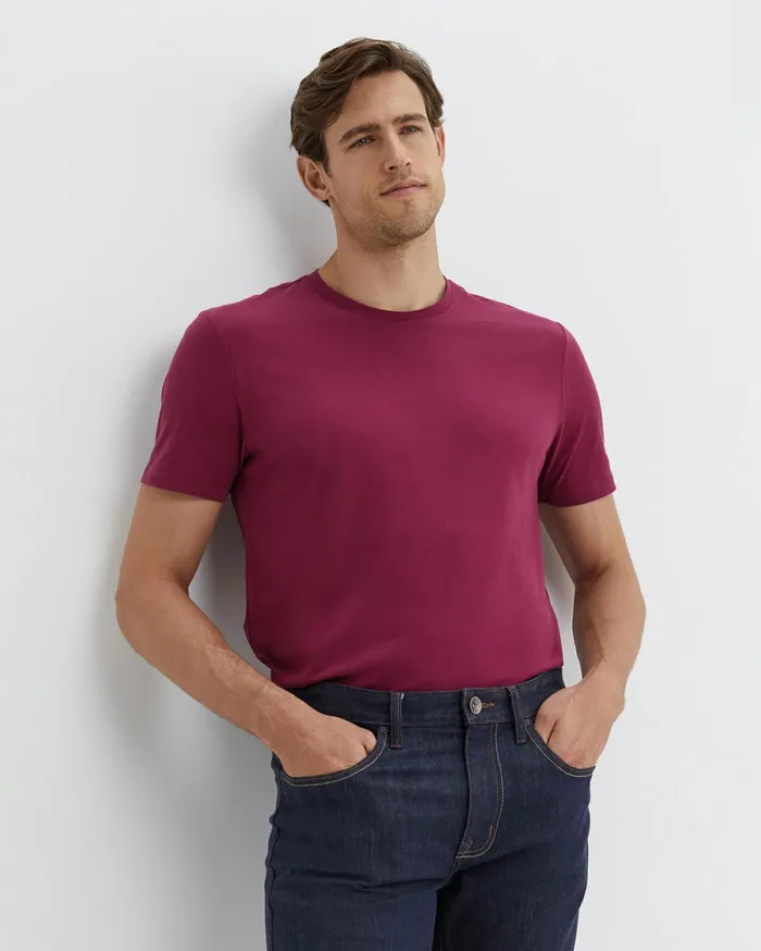 Sportscraft Supersoft Tee Mulberry Men TShirts and Polos