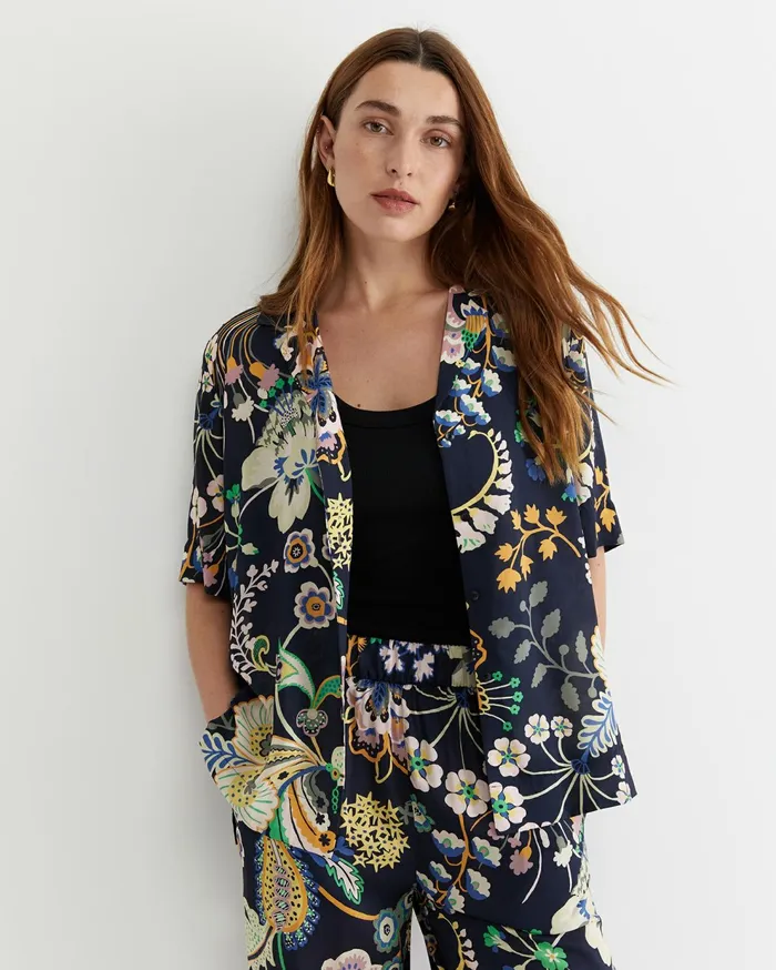 Sportscraft Symphony Liberty Short Sleeve Shirt Multi Women Shirts