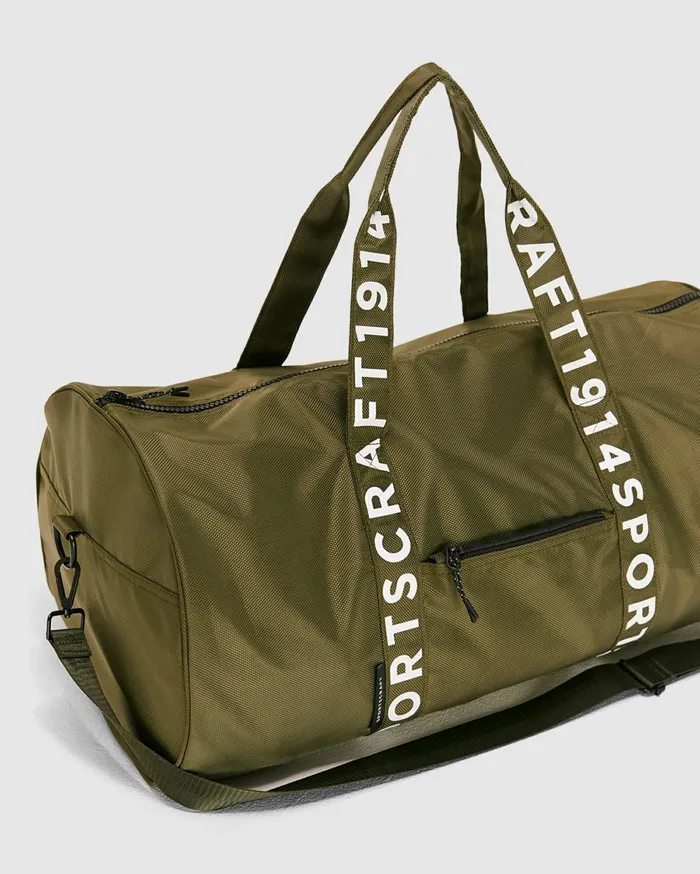 Sportscraft The Light SC Gym Bag Khaki WomenMen Bags
