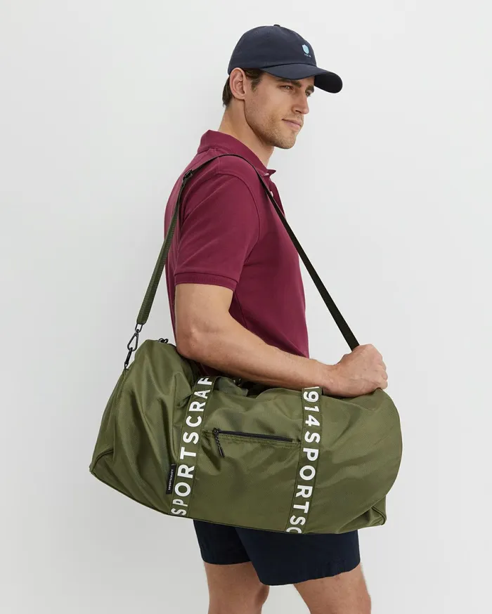 Sportscraft The Light SC Gym Bag Khaki WomenMen Bags