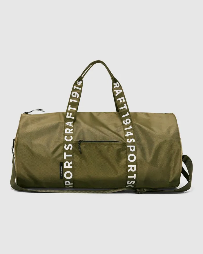 Sportscraft The Light SC Gym Bag Khaki WomenMen Bags
