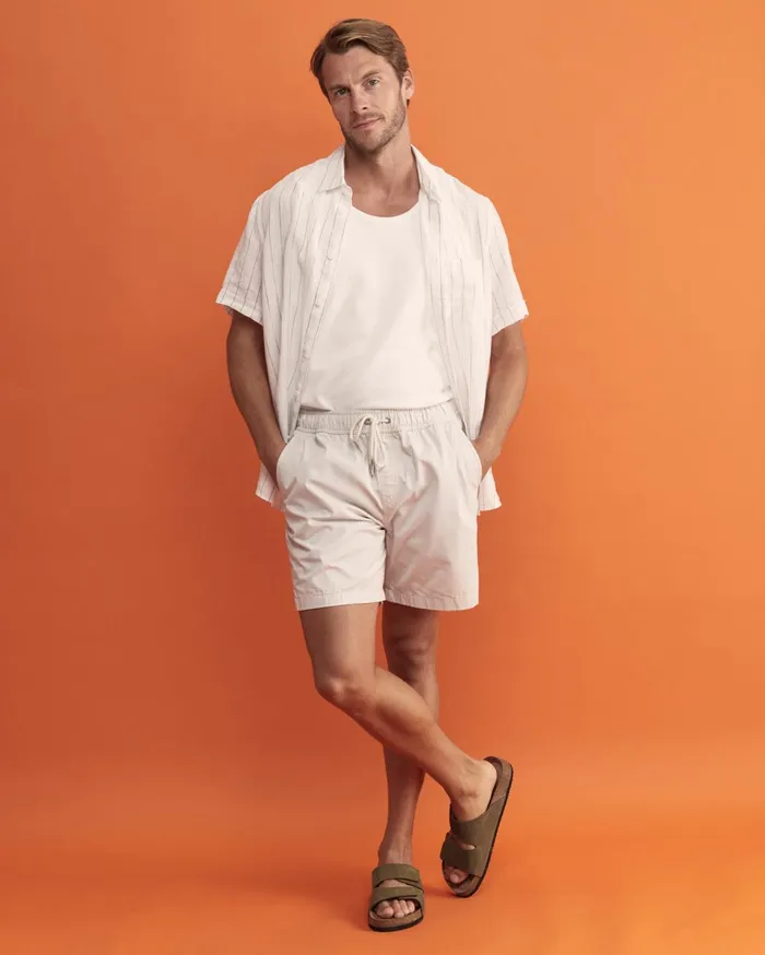 Sportscraft Waverly Volley Short Milk Men Shorts