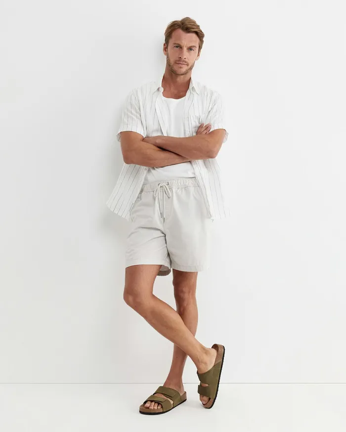 Sportscraft Waverly Volley Short Milk Men Shorts