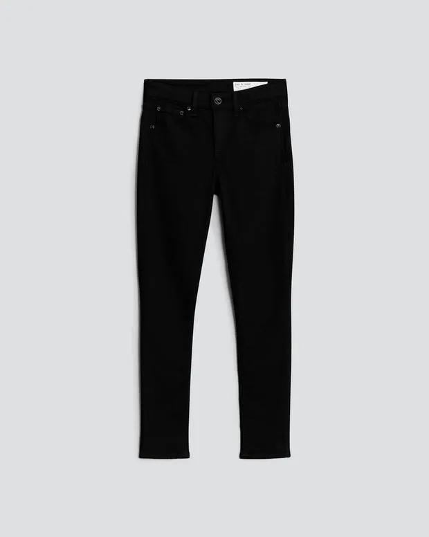 Straight and SlimFlexiJeans rag and bone Women Flexi Cate Ankle Skinny Jean Black