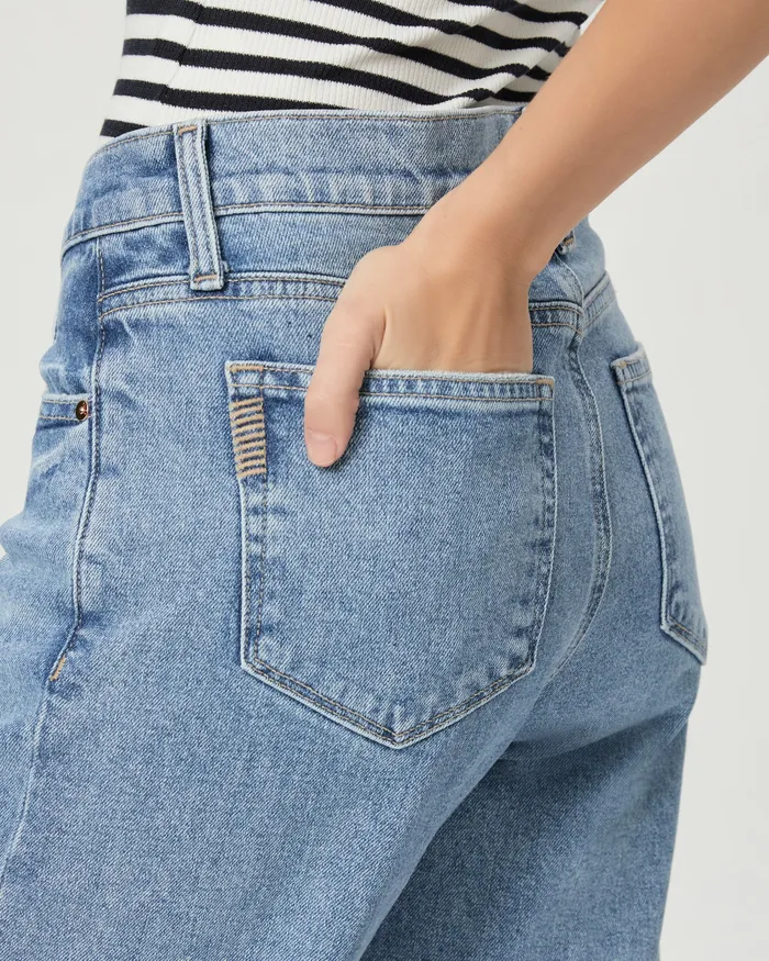 Straight Serena Straight Jean 8211 Leela Distressed PAIGE Women Straight Serena Straight Jean 8211 Leela Distressed PAIGE Women