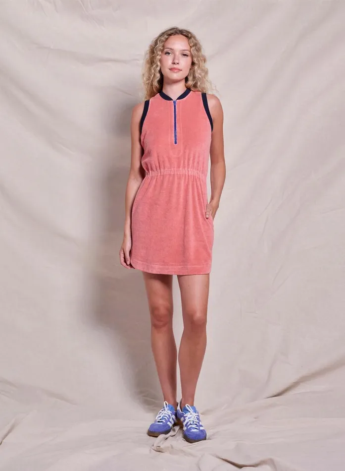 Sundry Clothing Dresses Women Women039s Loop Terry Half Zip Dress In Light Raspberry Light Raspberry Sundry Clothing Dresses Women Women039s Loop Terry Half Zip Dress In Light Raspberry Light Raspberry