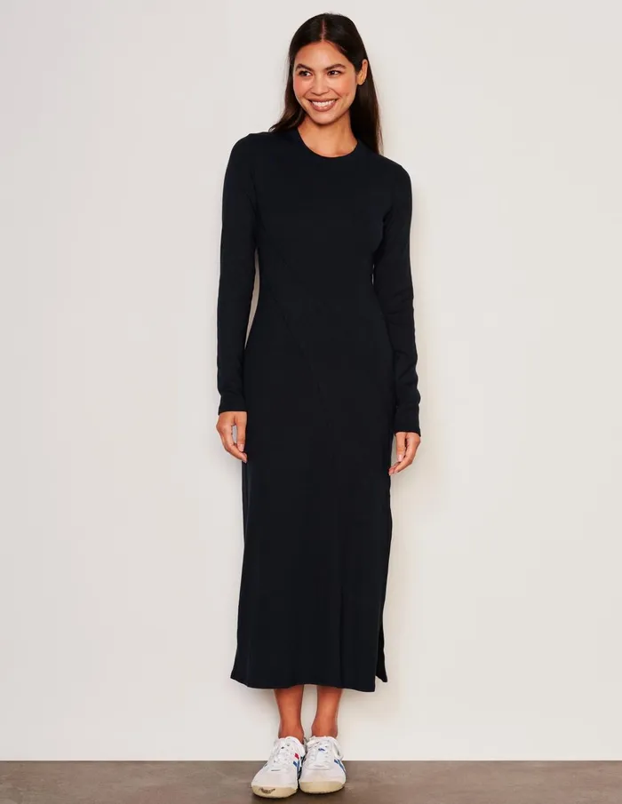 Sundry Clothing Dresses Women Women039s Midi Wave Dress In Deep Navy Deep Navy Sundry Clothing Dresses Women Women039s Midi Wave Dress In Deep Navy Deep Navy