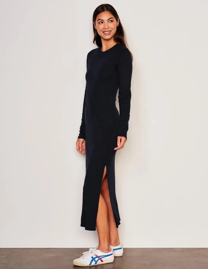Sundry Clothing Dresses Women Women039s Midi Wave Dress In Deep Navy Deep Navy Sundry Clothing Dresses Women Women039s Midi Wave Dress In Deep Navy Deep Navy