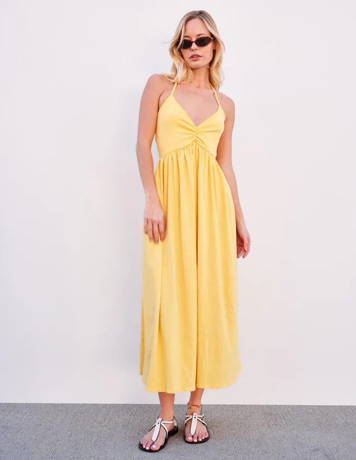 Sundry Clothing Dresses Women Women039s Tie Back Dress In Sun Sun