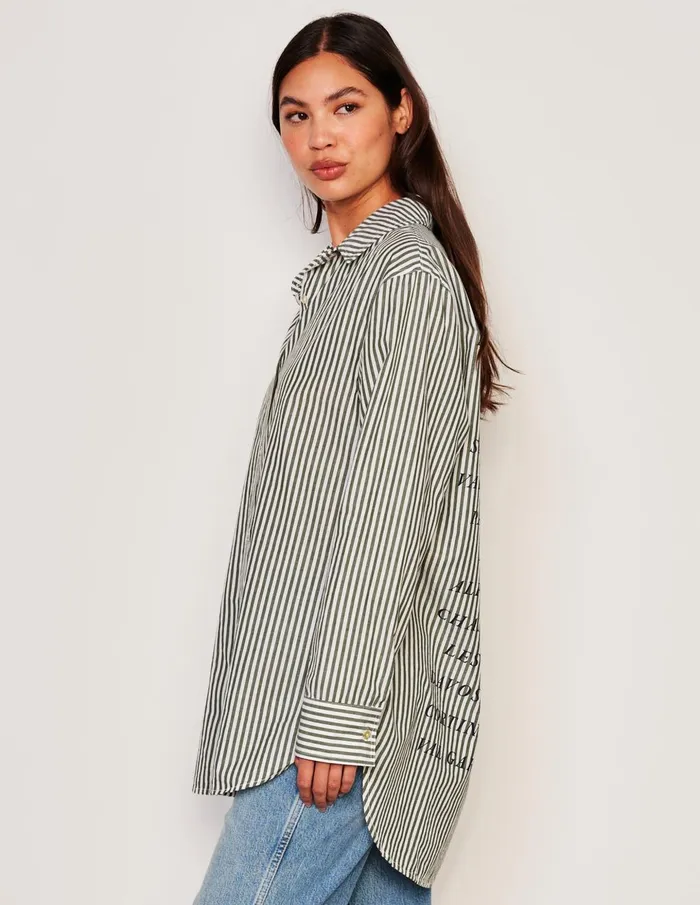 Sundry Clothing Shirting Women Women039s Destinations Oversized Shirt In Fern Fern Sundry Clothing Shirting Women Women039s Destinations Oversized Shirt In Fern Fern