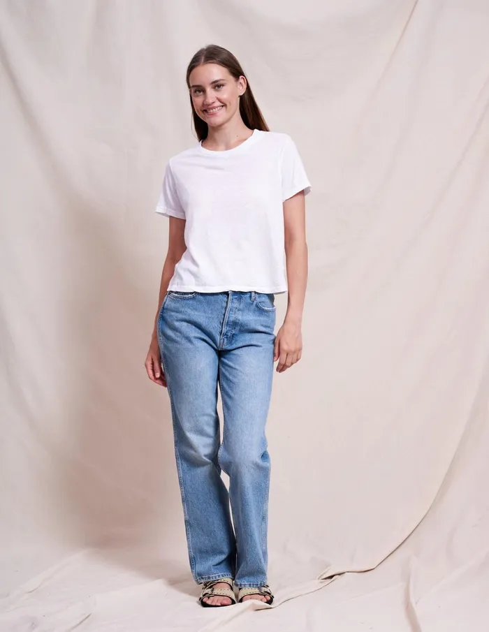 Sundry Clothing Tees Women Women039s Crew Neck Tee In Optic White Optic White Sundry Clothing Tees Women Women039s Crew Neck Tee In Optic White Optic White