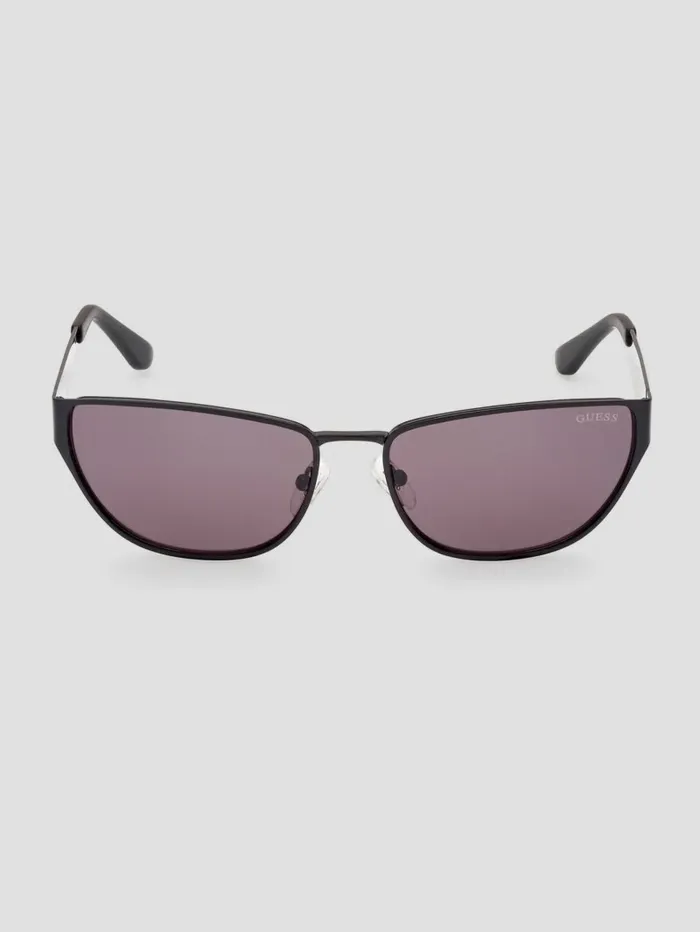 Sunglasses GUESS Women Gia Metal CatEye Sunglasses Black