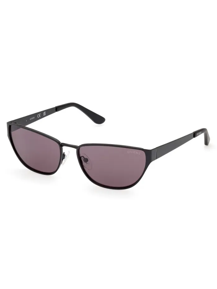 Sunglasses GUESS Women Gia Metal CatEye Sunglasses Black Sunglasses GUESS Women Gia Metal CatEye Sunglasses Black