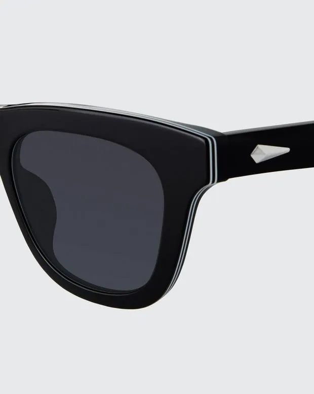 Sunglasses rag and bone WomenMen Perry BlackHavanaWhite