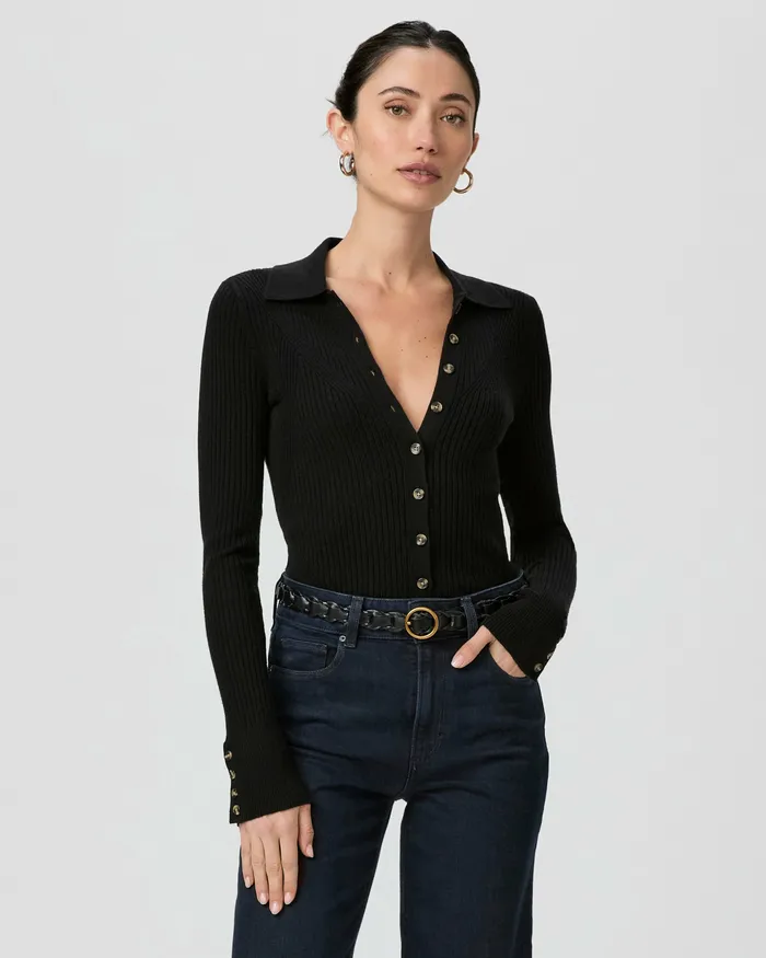Sweaters and Sweatshirts Jayde Top 8211 Black PAIGE Women
