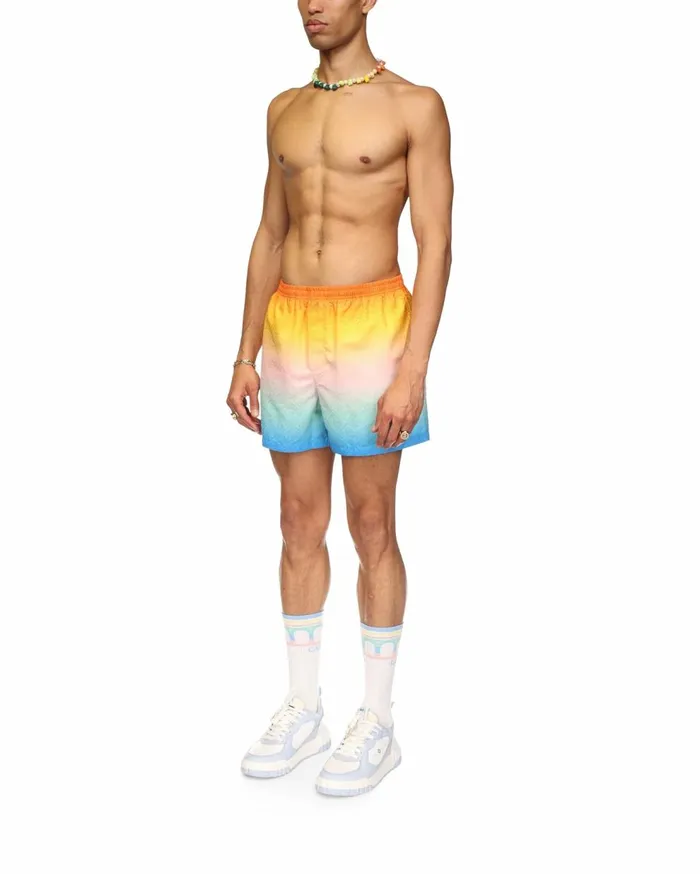 Swimwear Men Casablanca Paris Gradient Swim Trunks Swimwear Men Casablanca Paris Gradient Swim Trunks