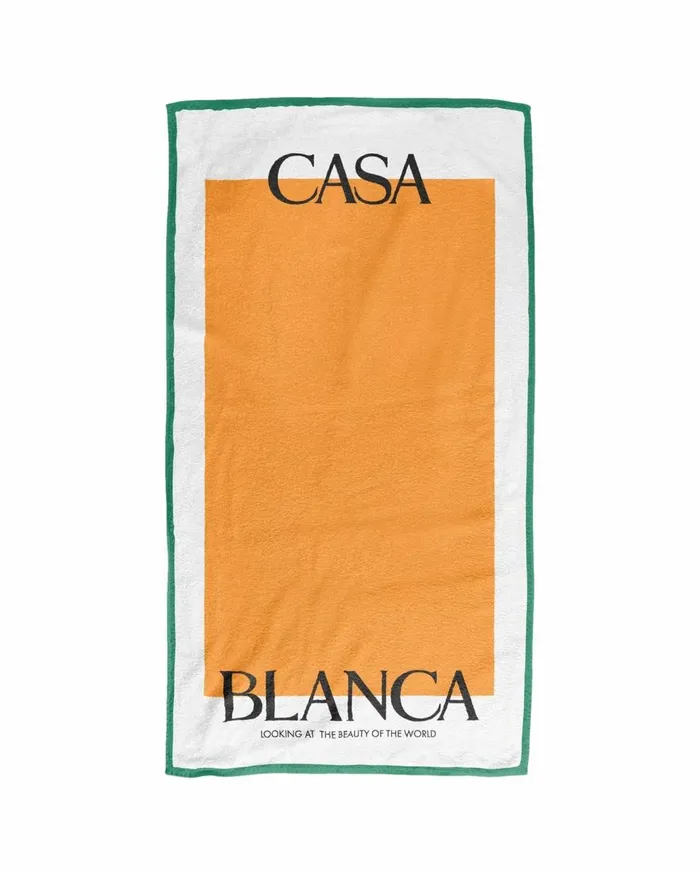 Swimwear Women Casablanca Paris Casa Orange Towel