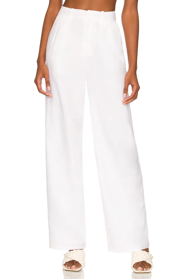 Sydney Pant White Women Lovers and Friends Pants