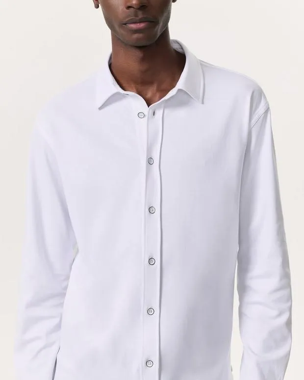 TShirts and HenleysSuiting Tomlin Pima Cotton Shirt ArmyBlackSea GreyWhite 8211 rag and bone Men