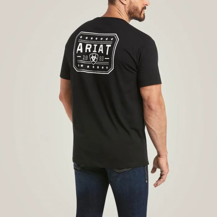 TShirts and Polos Men Ariat Ariat 93 Liberty TShirt Navy