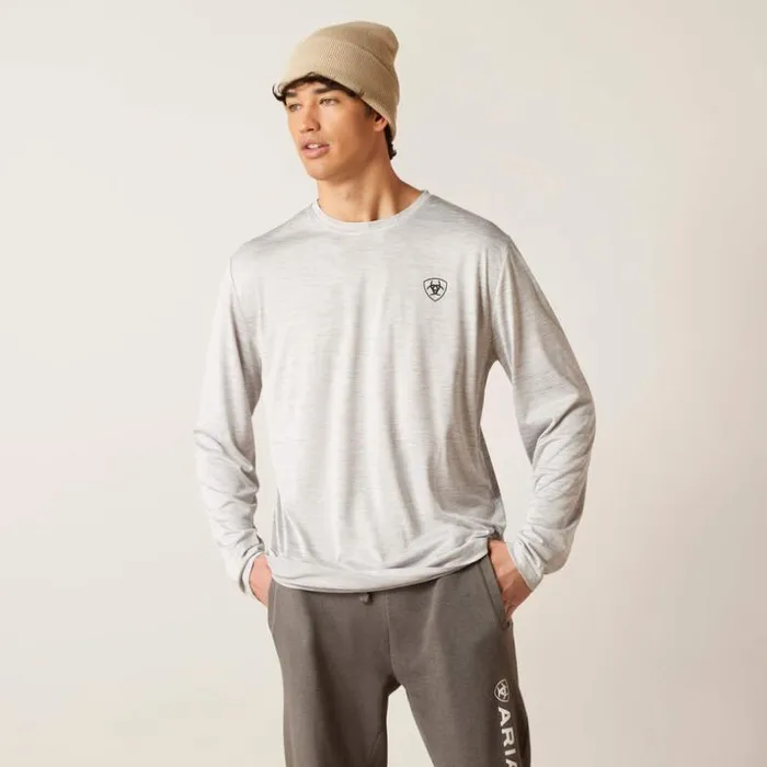 TShirts and Polos Men Ariat Charger Camo Corps TShirt Lt Grey Heather TShirts and Polos Men Ariat Charger Camo Corps TShirt Lt Grey Heather